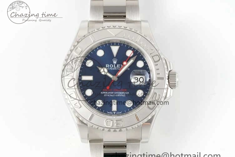 1:1 GSF A2836 SS Yacht-Master Best Bracelet on 126622 Edition Blue Dial 0514